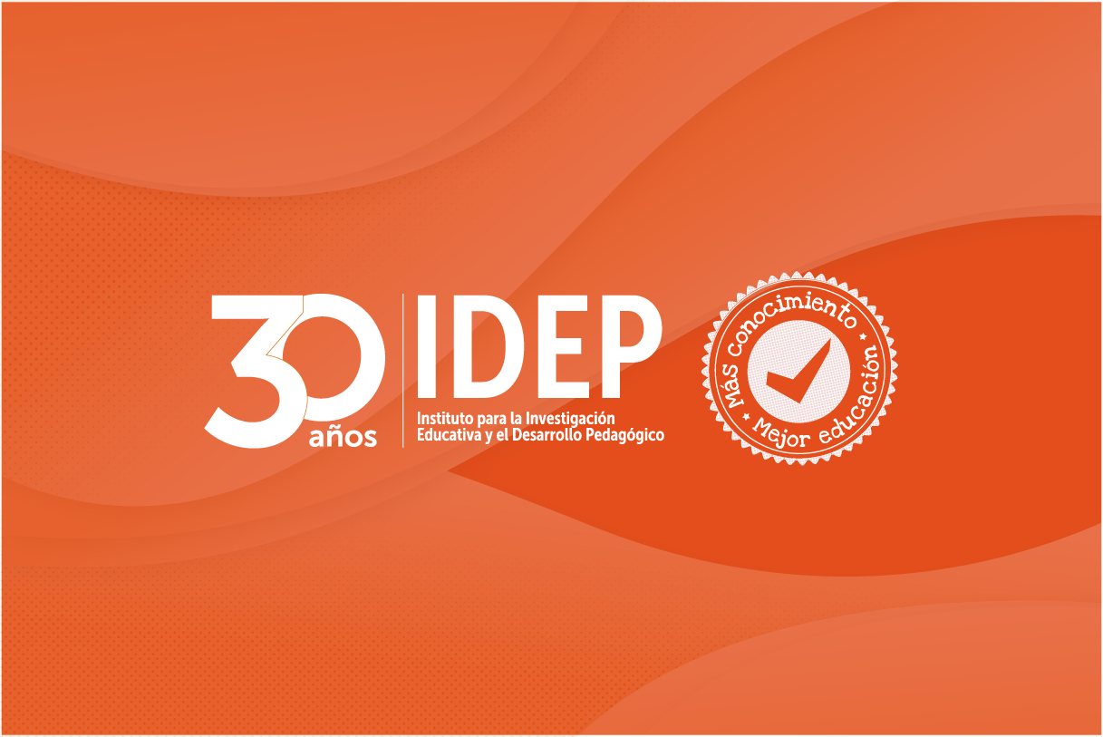 Logo de los 30 años del IDEP