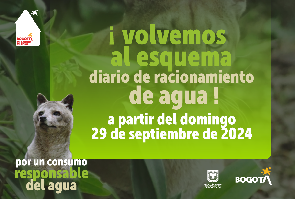 Volvemos al esquema diario de racionamiento de agua