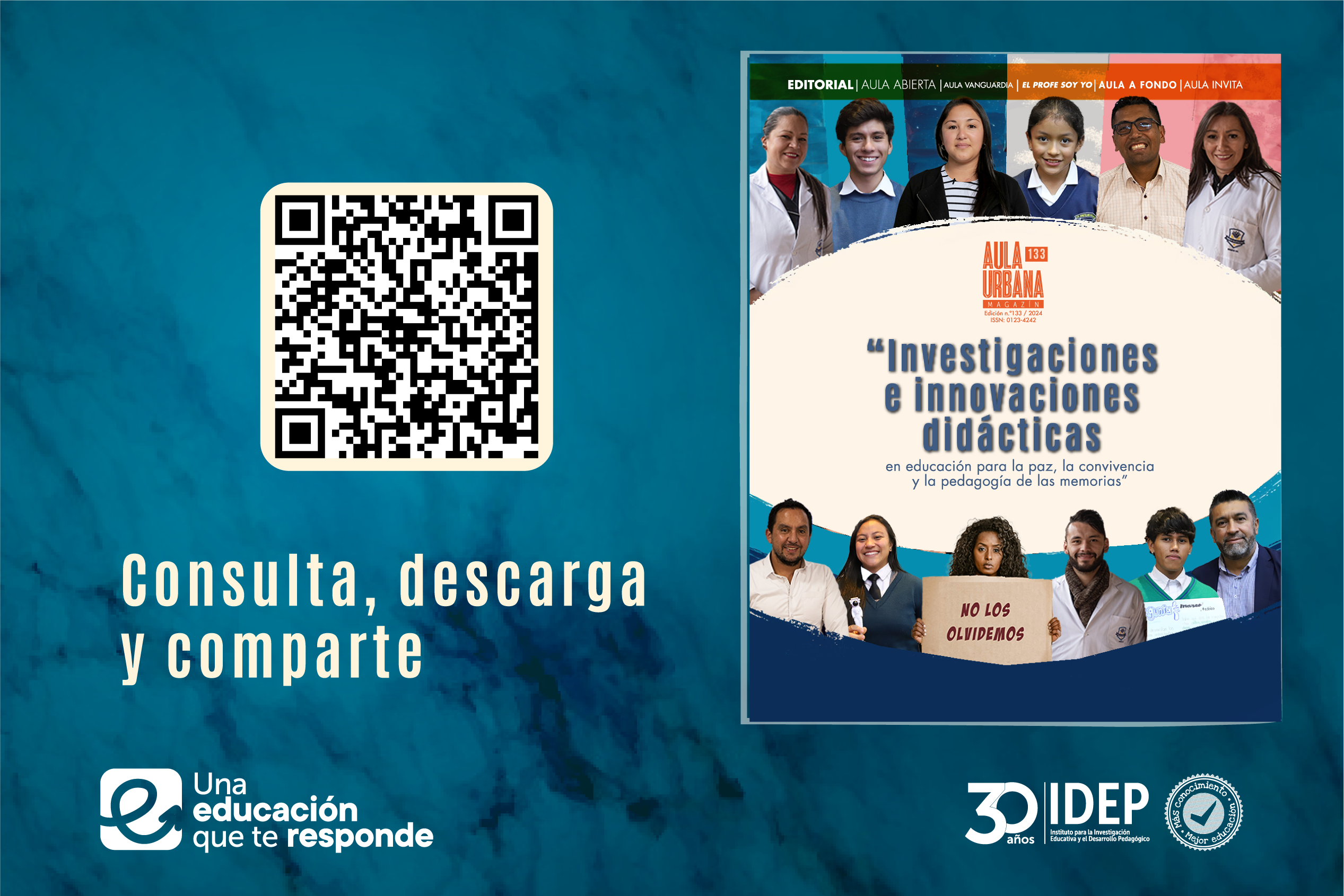 Qr MAU 133, invitación a consultarlo