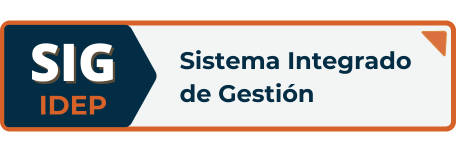 Sistema integrado de gestión IDEP