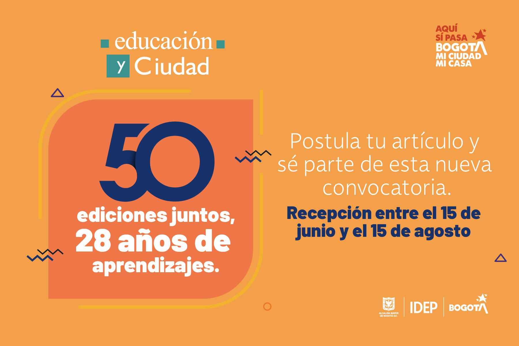 50 ediciones juntos. 28 años de aprendizaje