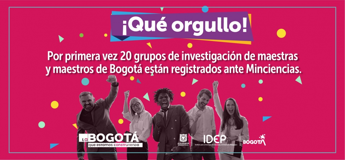 Grupos de investigación de profes del distrito son registrados en el SNCTeI